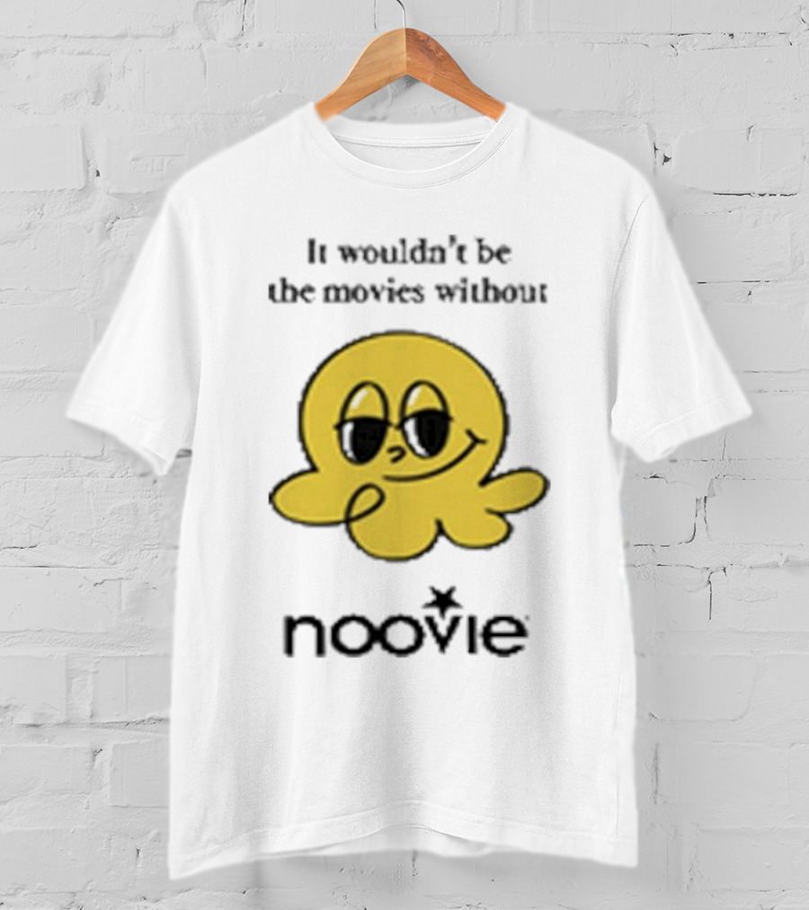 It Wouldn’t Be The Movies Without Noovie Iconic Yellow Mascot T-Shirt