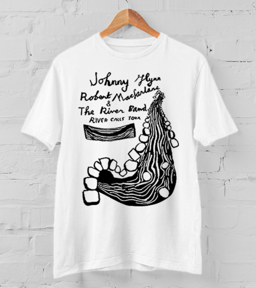 Johnny Flynn Robert Macfarlane And The River Band River Calls Tour T-Shirt