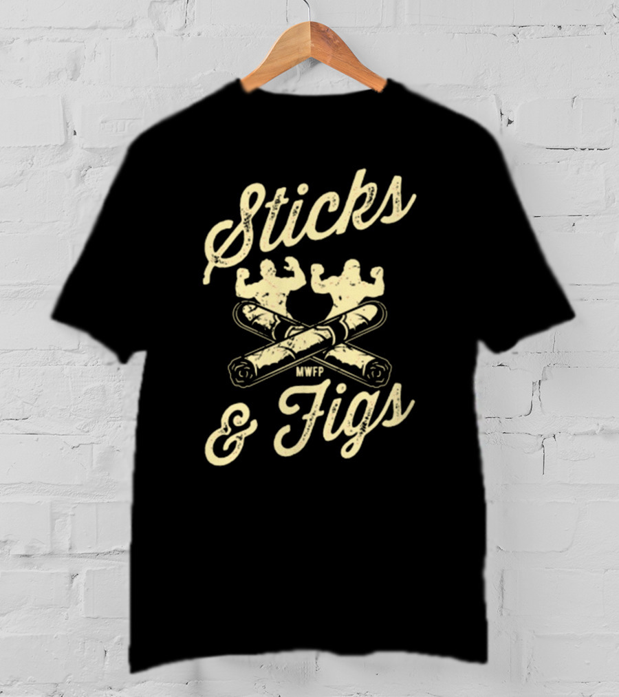 Sticks And Figs MWFP Iconic Arm Flexing Roll T-Shirt