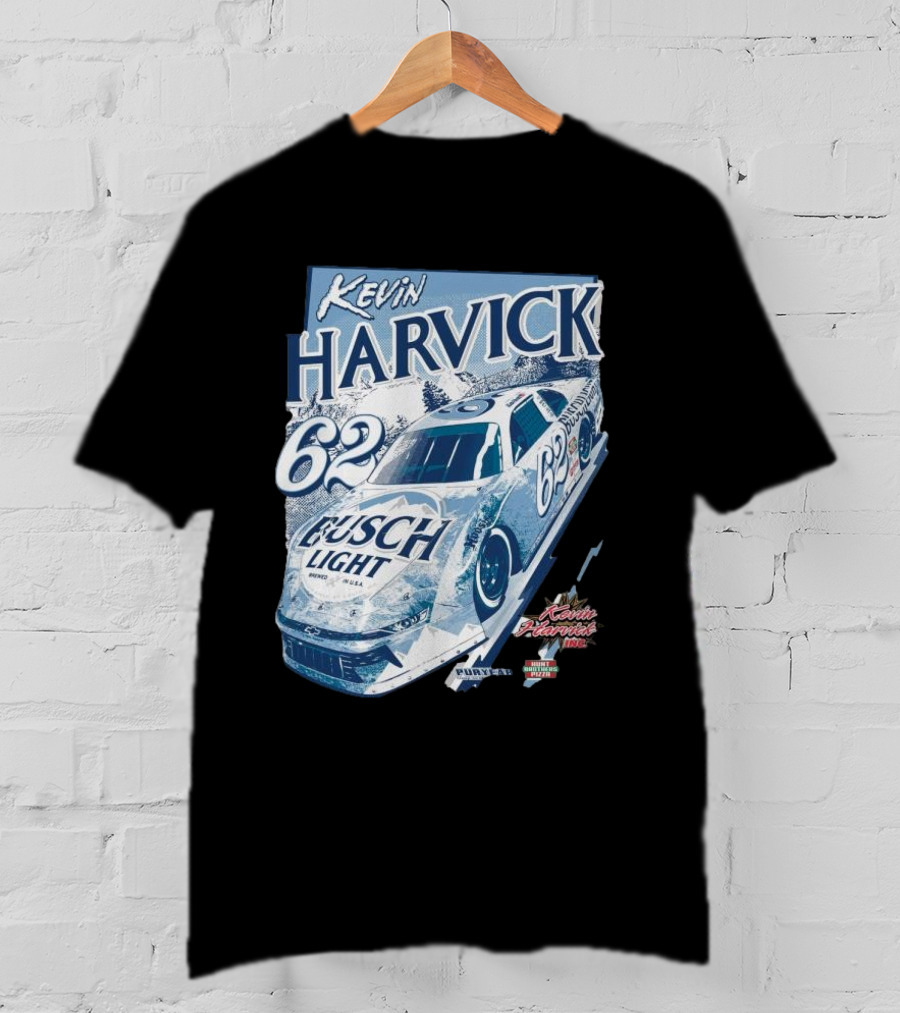 Kevin Harvick 62 Busch Light Racing Car At 5 Flags Speedway June 28 T-Shirt