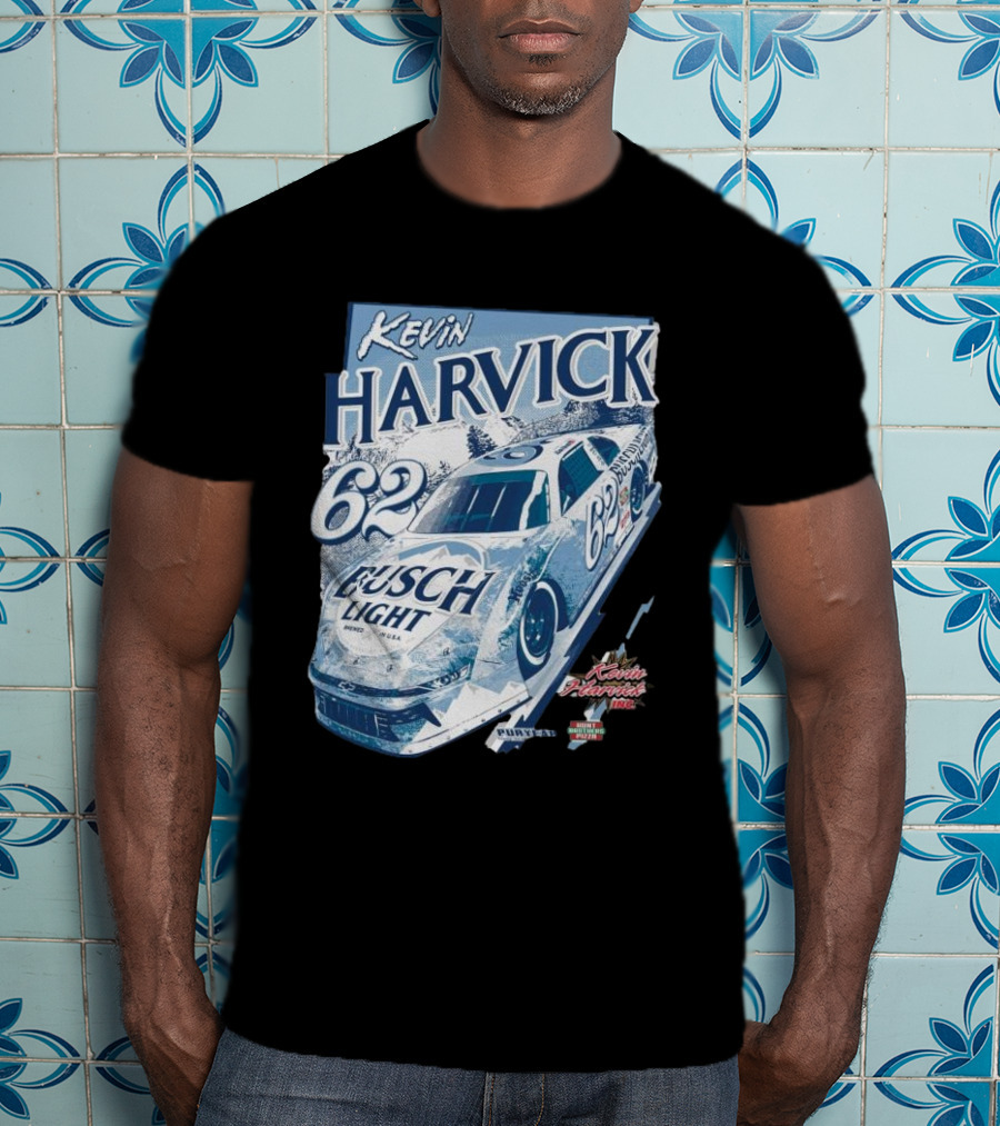 Kevin Harvick 62 Busch Light Racing Car At 5 Flags Speedway June 28 T-Shirt