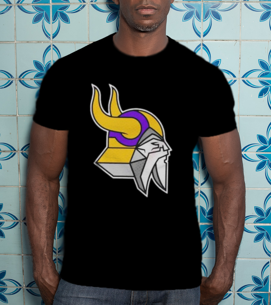 Minnesota Vikings The Chaos Bringers Viking Head T-Shirt