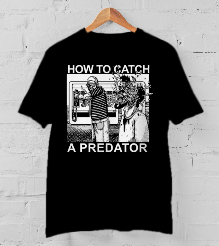 Gary Plauche How To Catch A Predator Graphic Comic T-Shirt