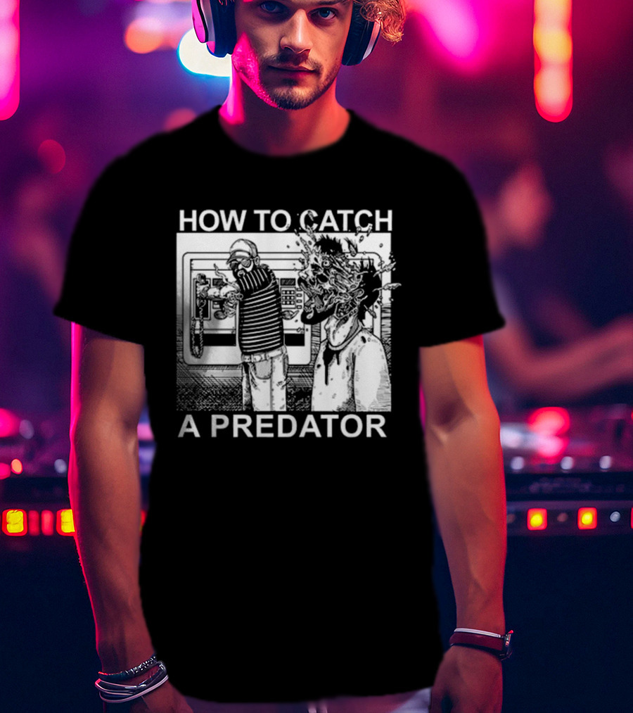 Gary Plauche How To Catch A Predator Graphic Comic T-Shirt