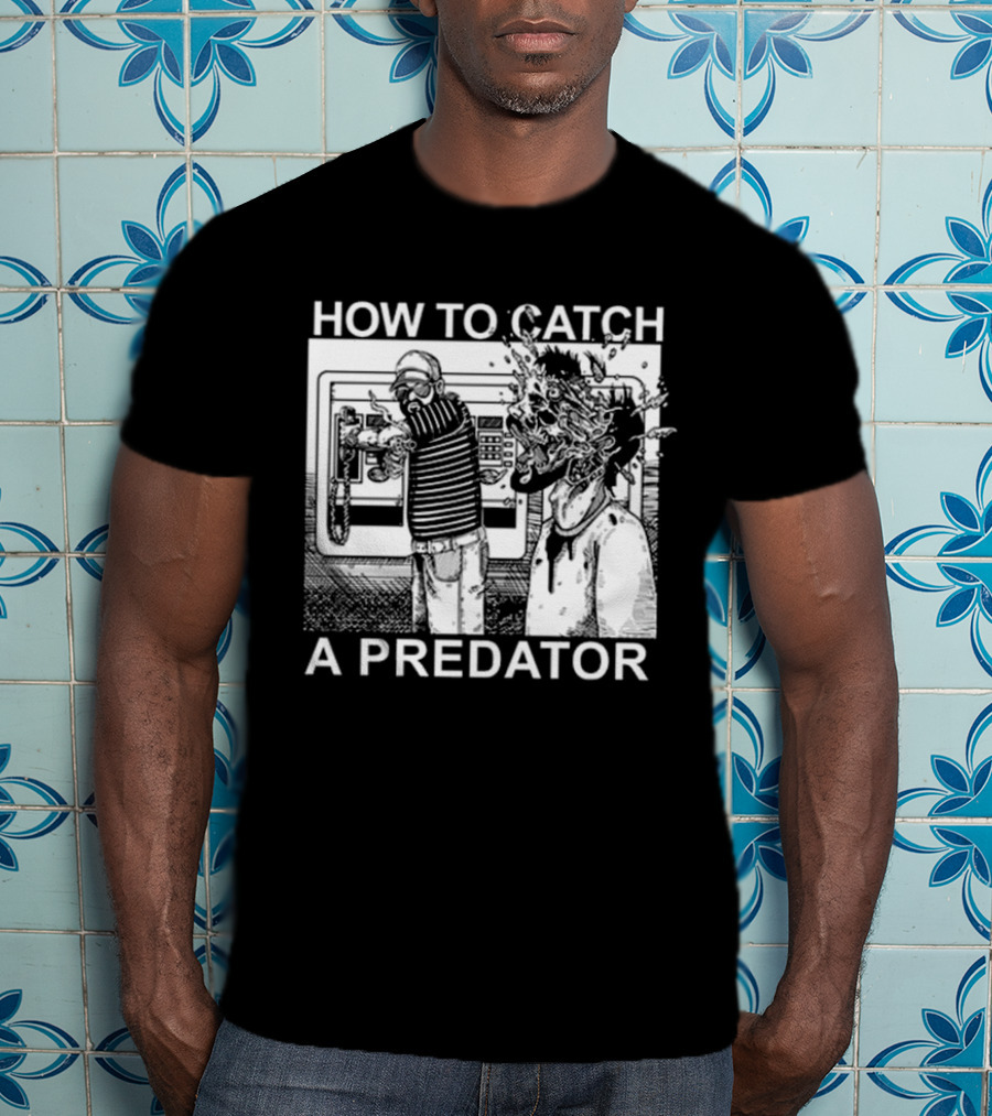 Gary Plauche How To Catch A Predator Graphic Comic T-Shirt