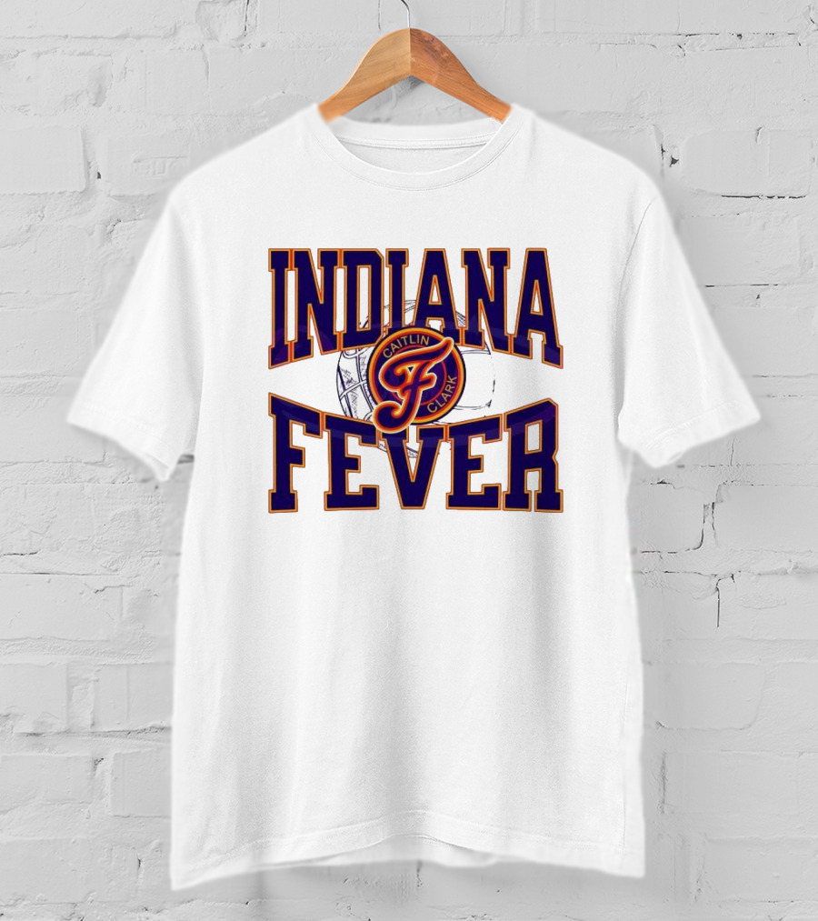 Indiana Fever Caitlin Clark Basketball Fever T-Shirt