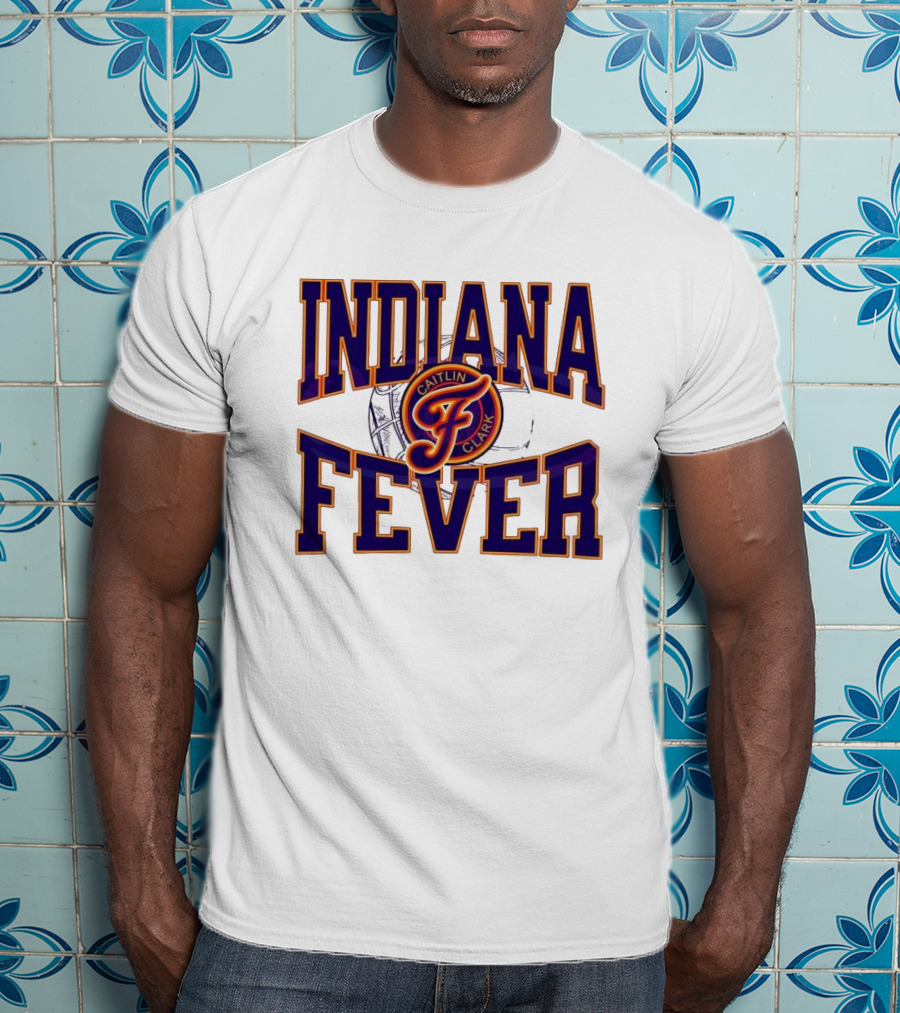 Indiana Fever Caitlin Clark Basketball Fever T-Shirt