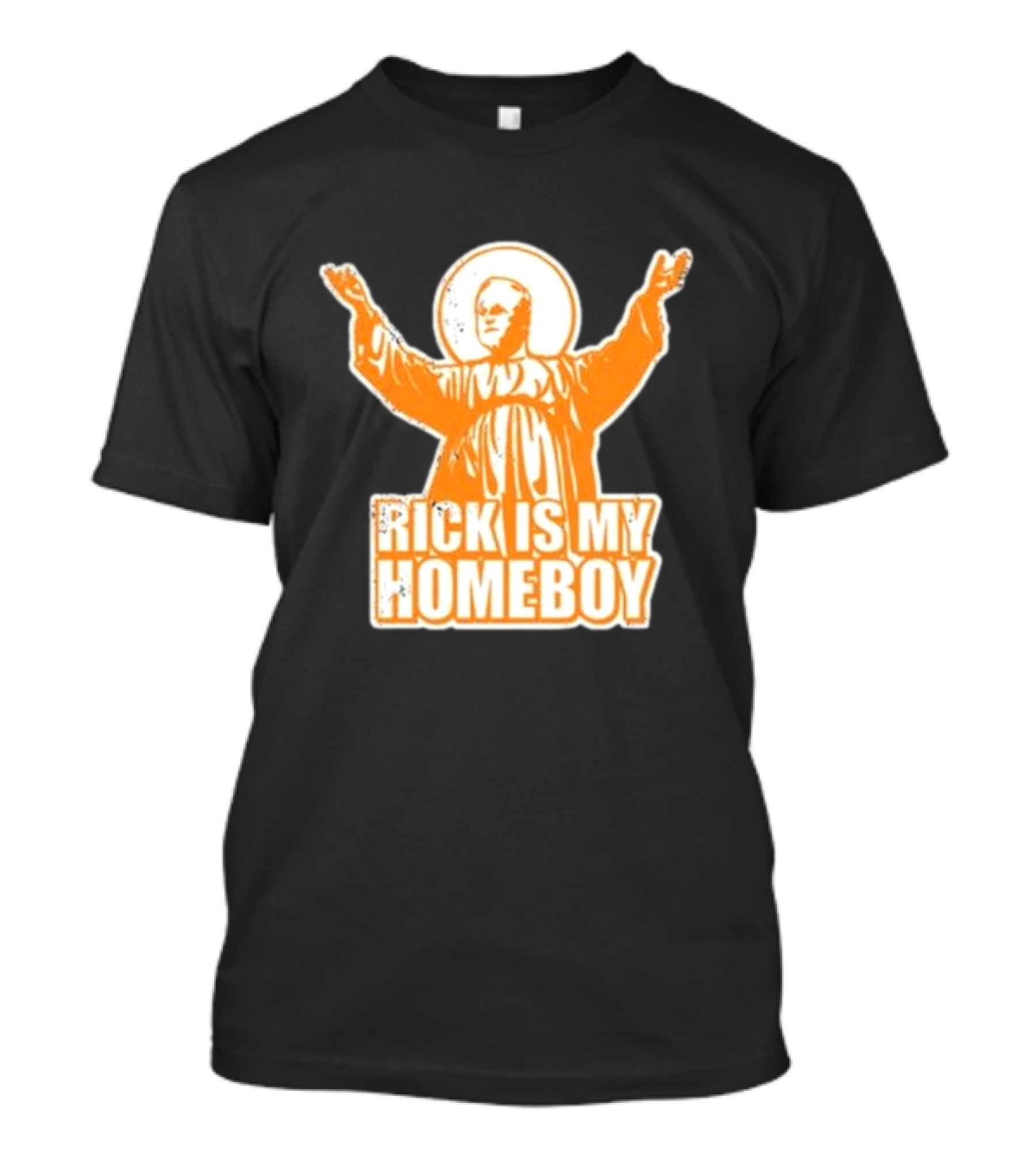 Knoxville Johnny Rick Is My Homeboy Orange T-Shirt