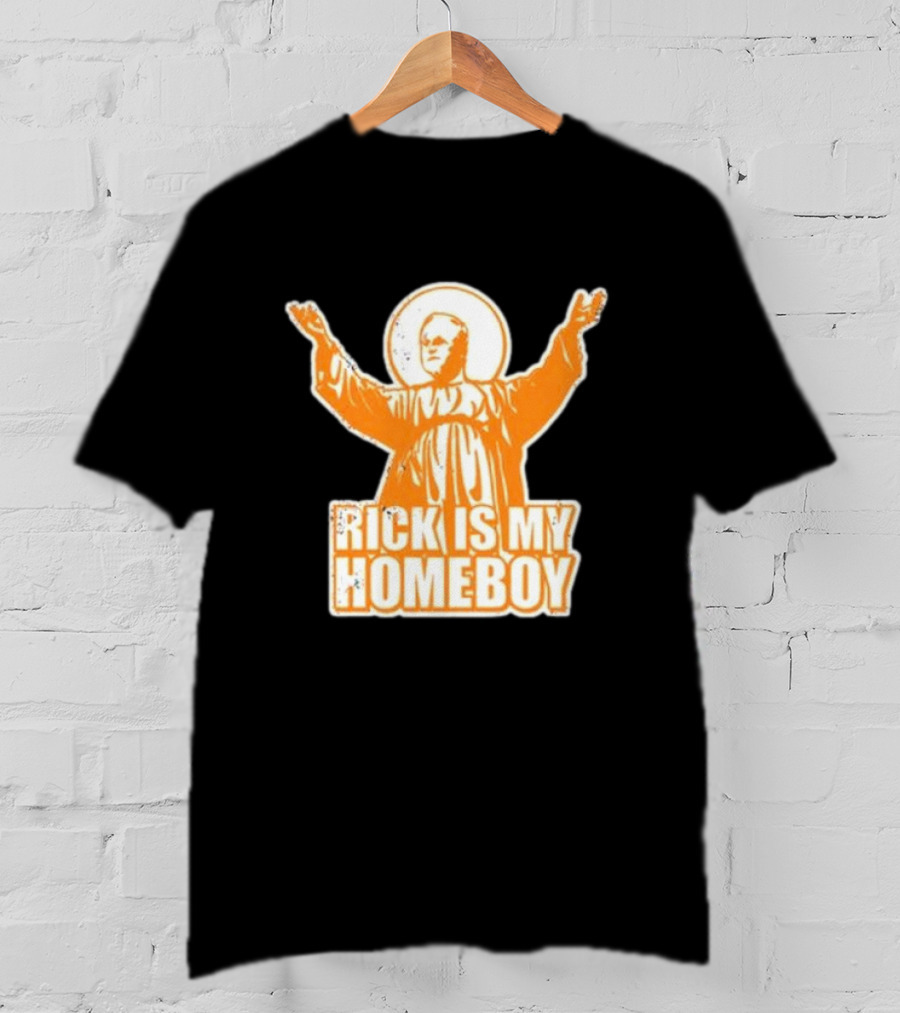 Knoxville Johnny Rick Is My Homeboy Orange T-Shirt
