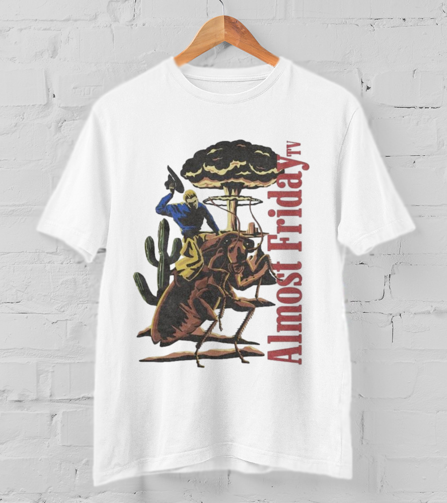 Almost Friday Cockroach Cowboys Desert Adventure T-Shirt