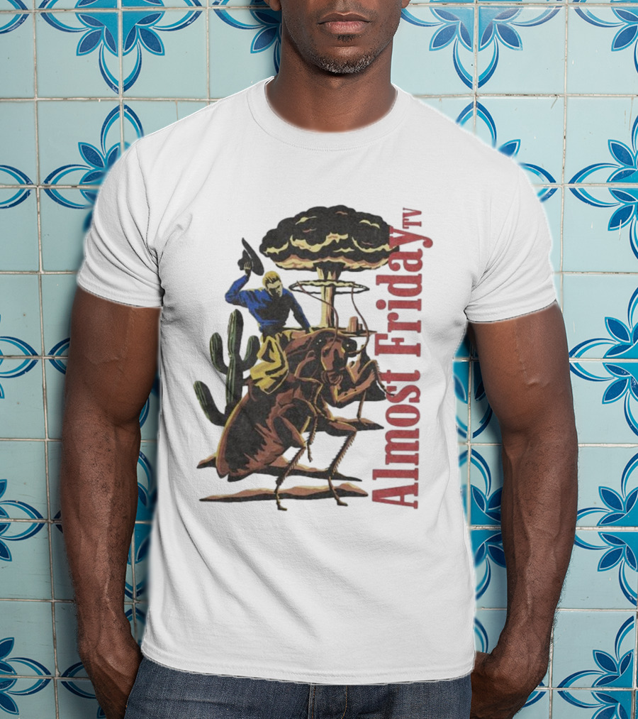 Almost Friday Cockroach Cowboys Desert Adventure T-Shirt