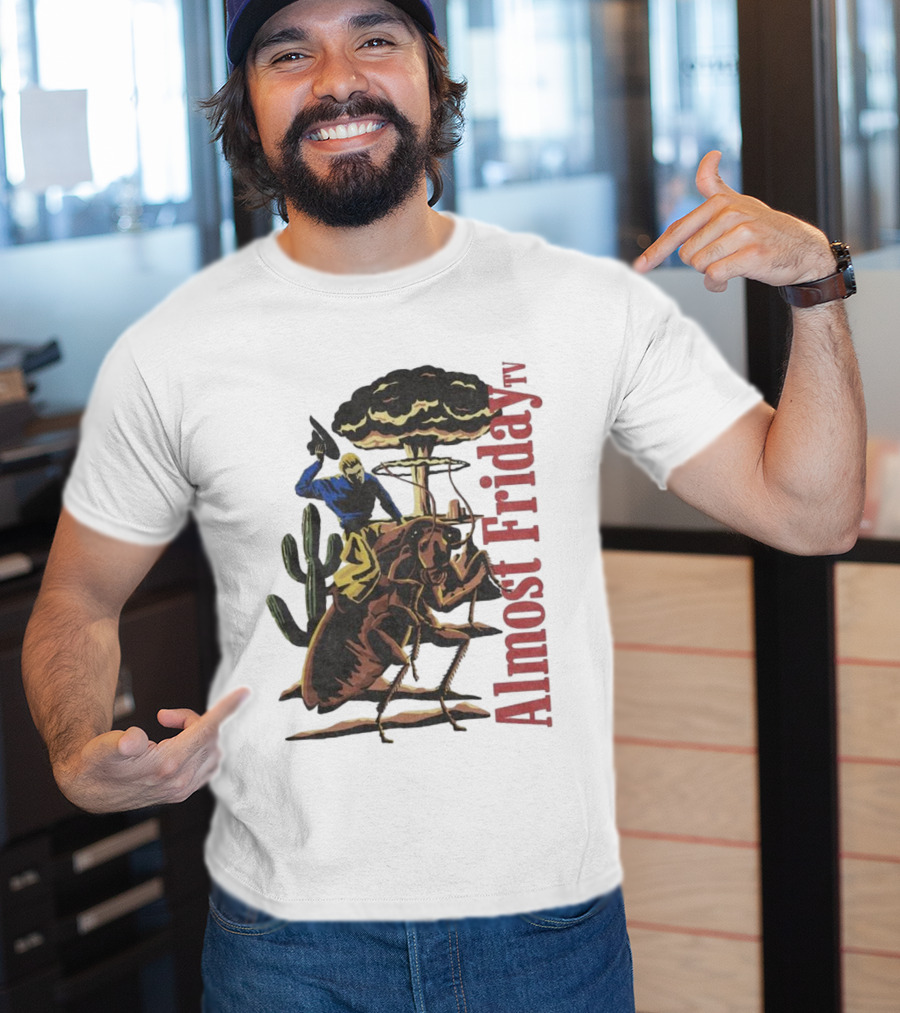 Almost Friday Cockroach Cowboys Desert Adventure T-Shirt