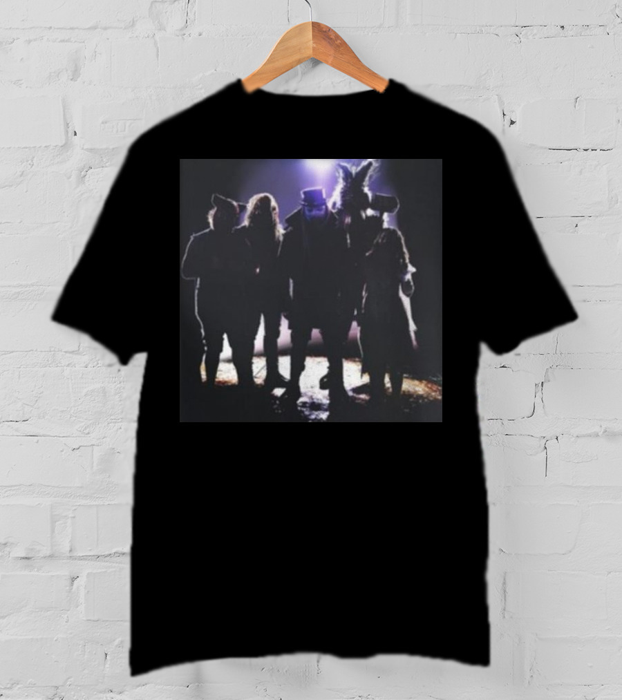 Fightful Wrestling Wyatt Sicks Illuminated Shadow Group Photo T-Shirt