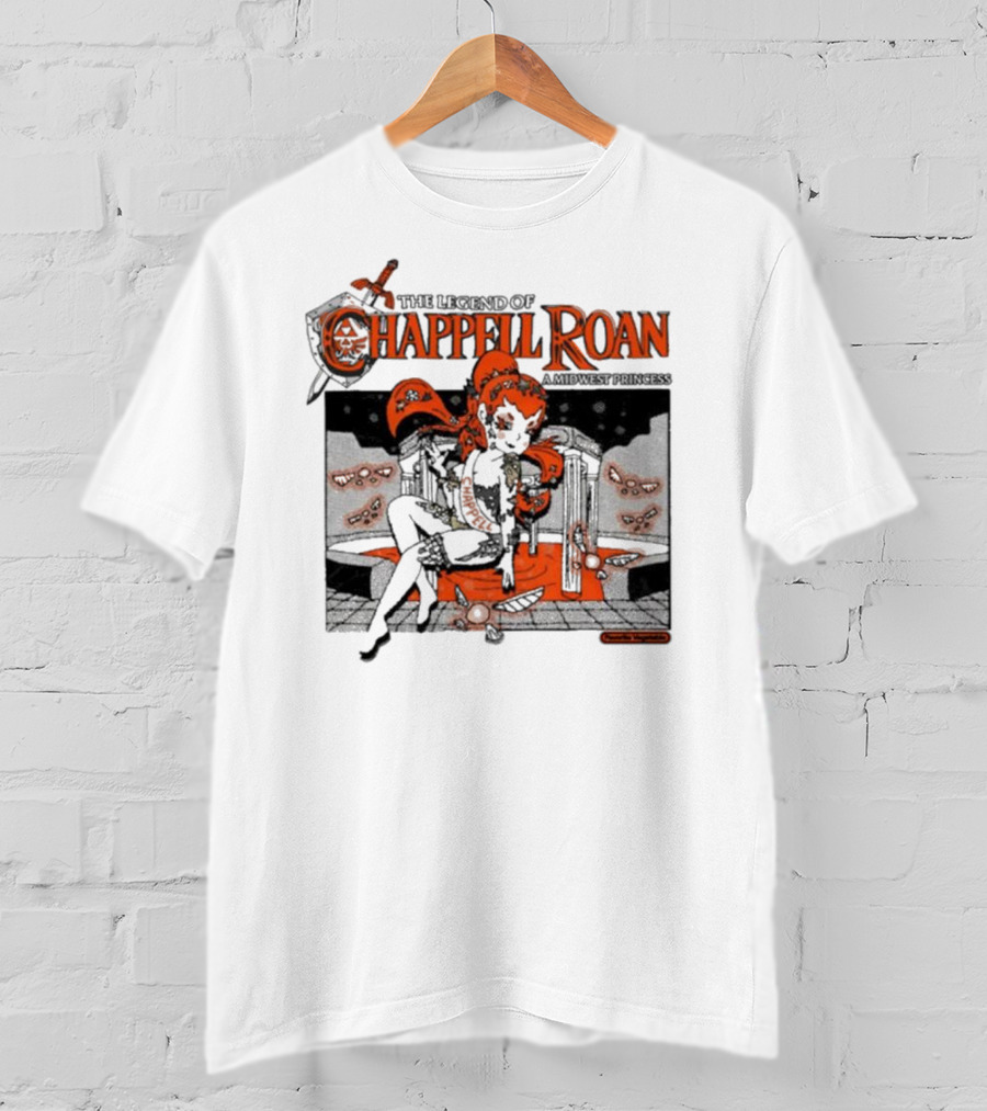 The Legend Of Chappell Roan A Midwest Princess Mysterious Enchantress Throne Scene T-Shirt