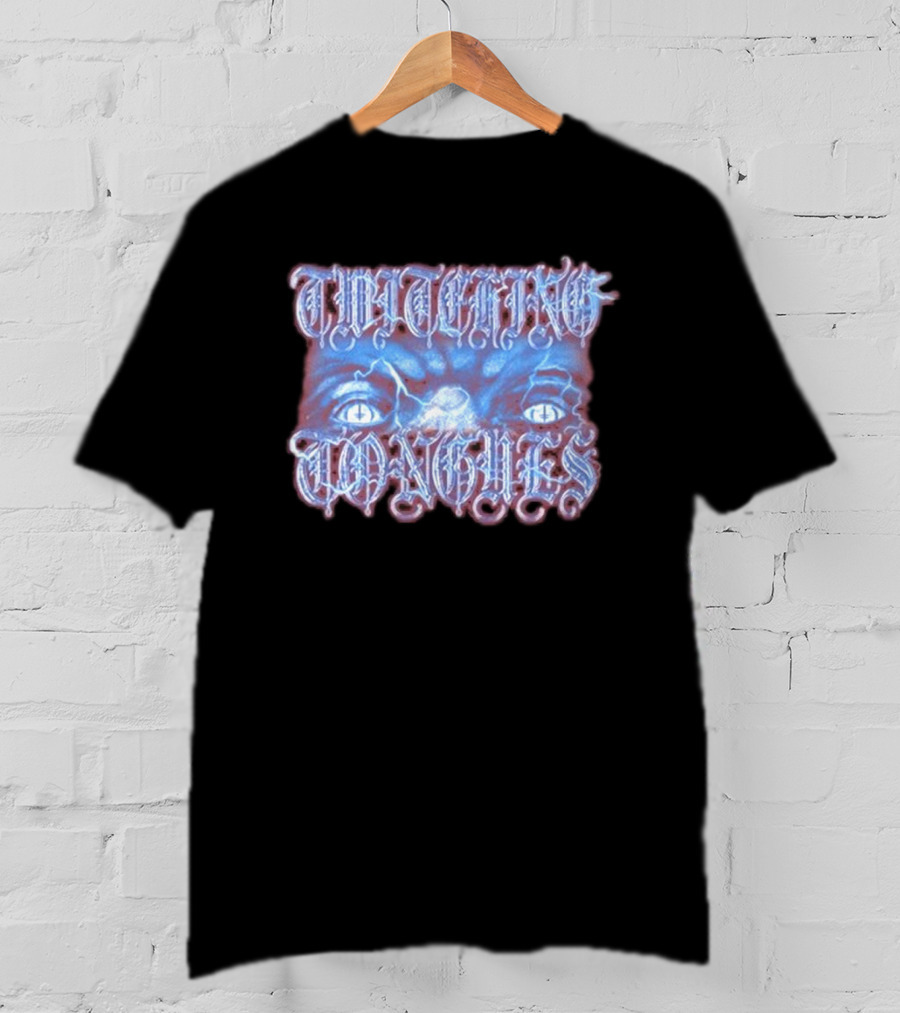 Twitching Tongues Eyes Alien Glare T-Shirt