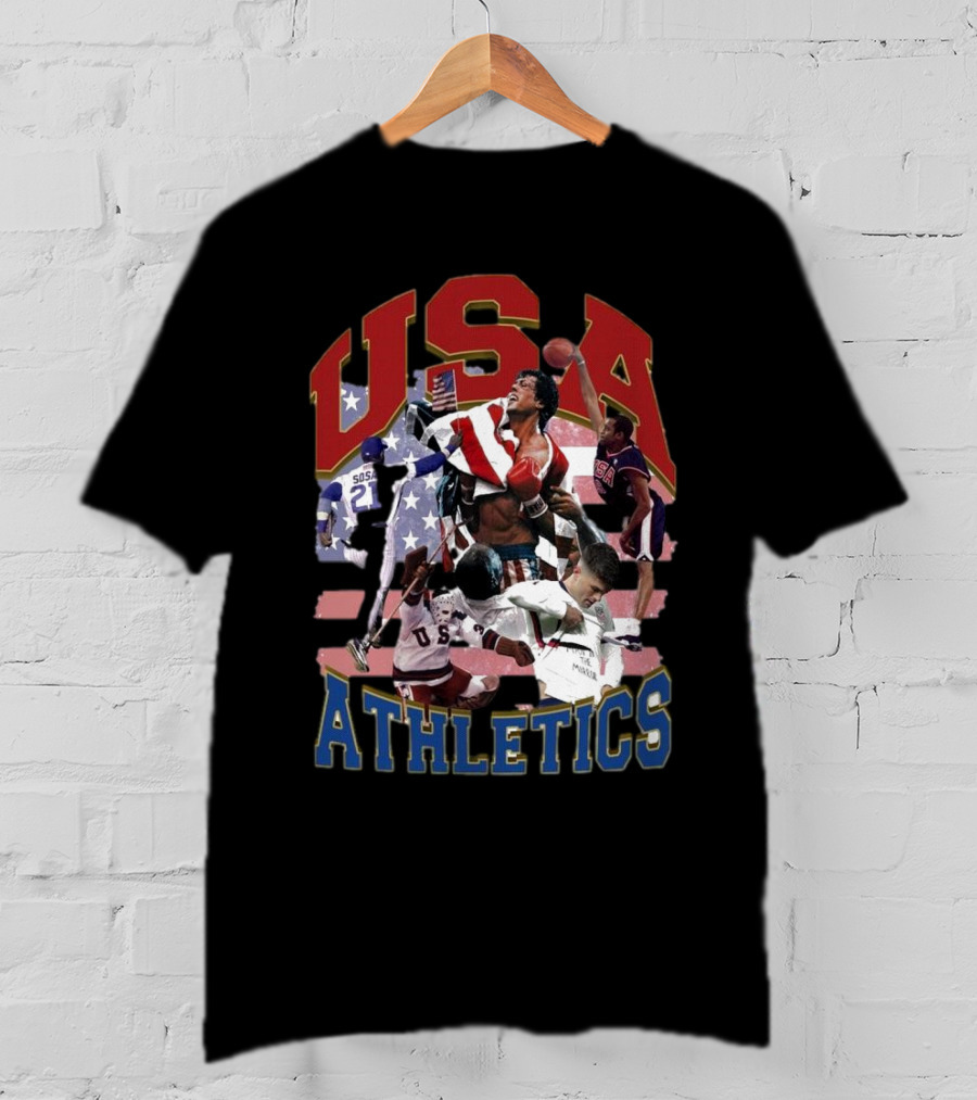 USA Athletics Almost Friday Iconic Sports Moments T-Shirt