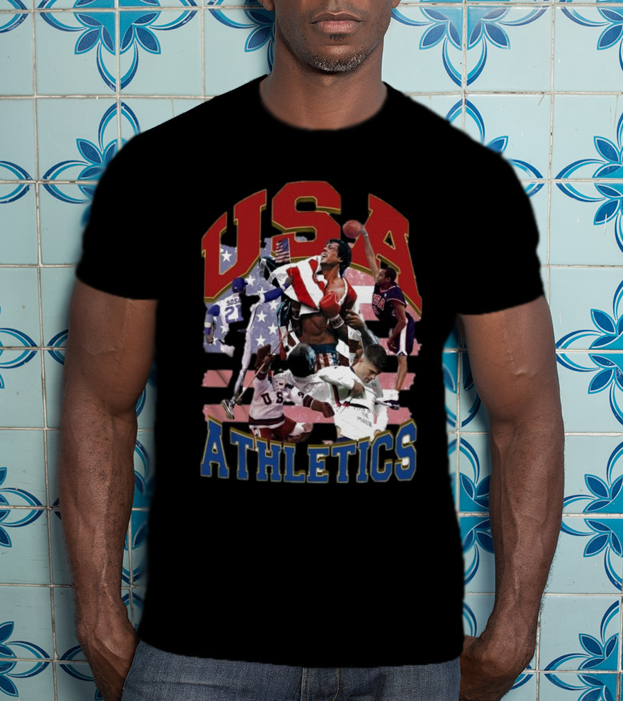 USA Athletics Almost Friday Iconic Sports Moments T-Shirt