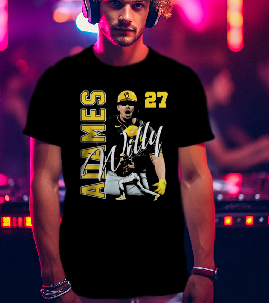 Willy Adames 27 Mke Allgoods Baseball Sports T-Shirt