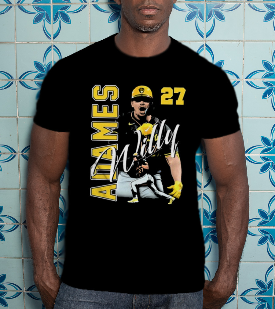 Willy Adames 27 Mke Allgoods Baseball Sports T-Shirt