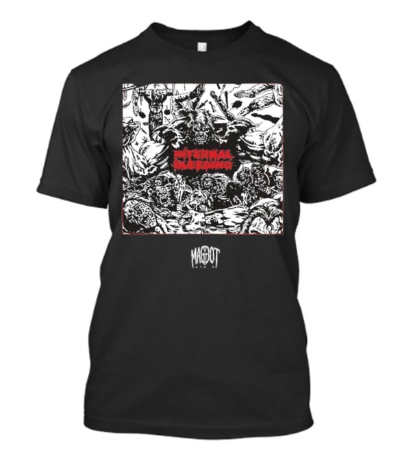 Internal Bleeding Maggot Stomp RWE Gruesome Zombie T-Shirt