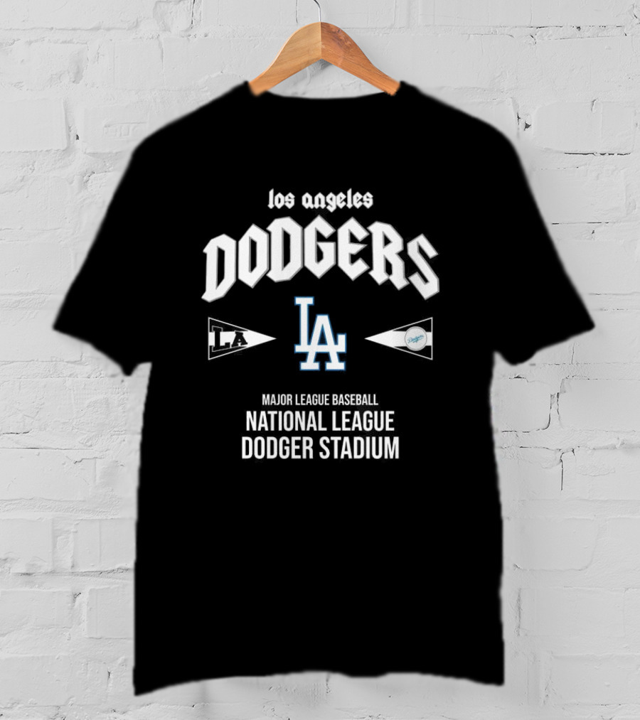 Los Angeles Dodgers LA National League Major League Baseball Dodger Stadium T-Shirt