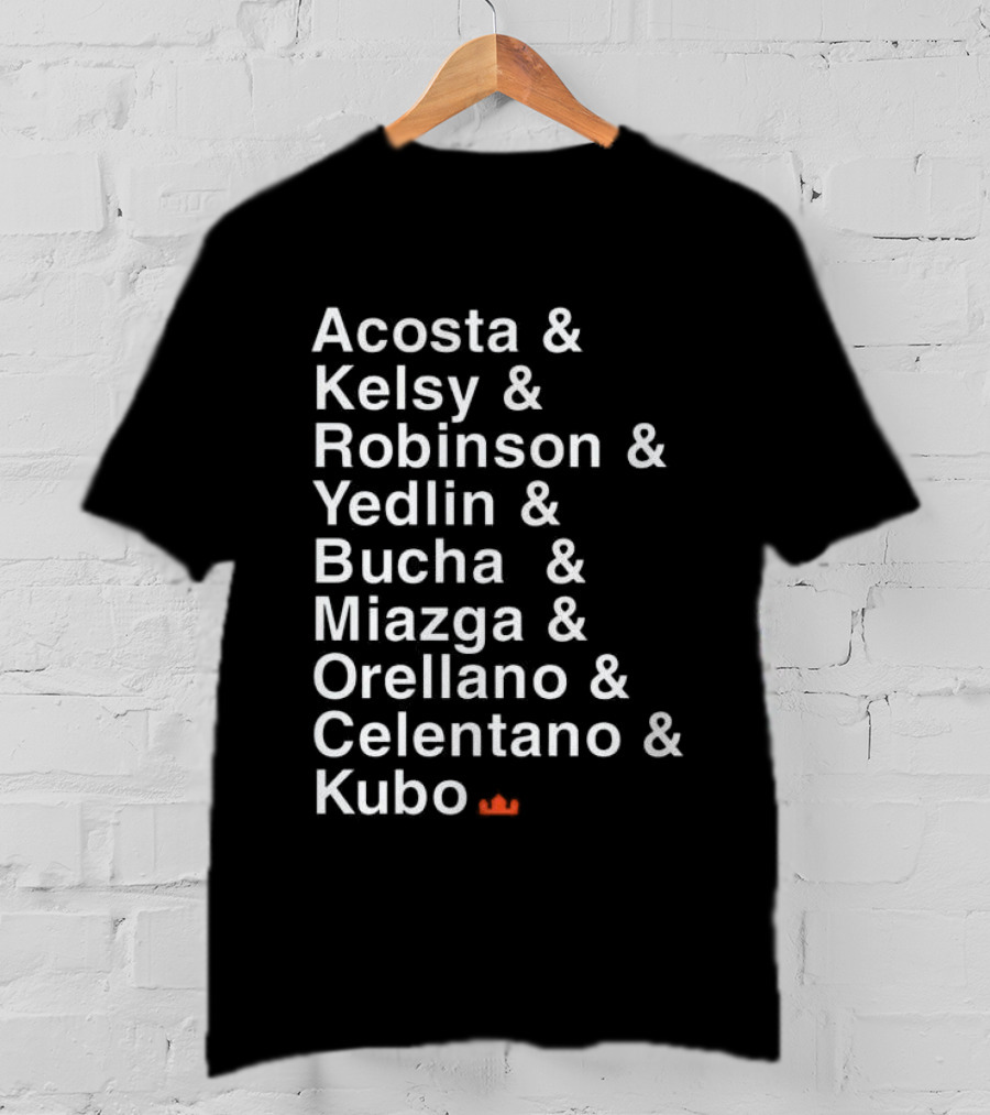 Acosta Kelsy Robinson Yedlin Bucha Miazga Orellano Celentano Kubo Crown T-Shirt