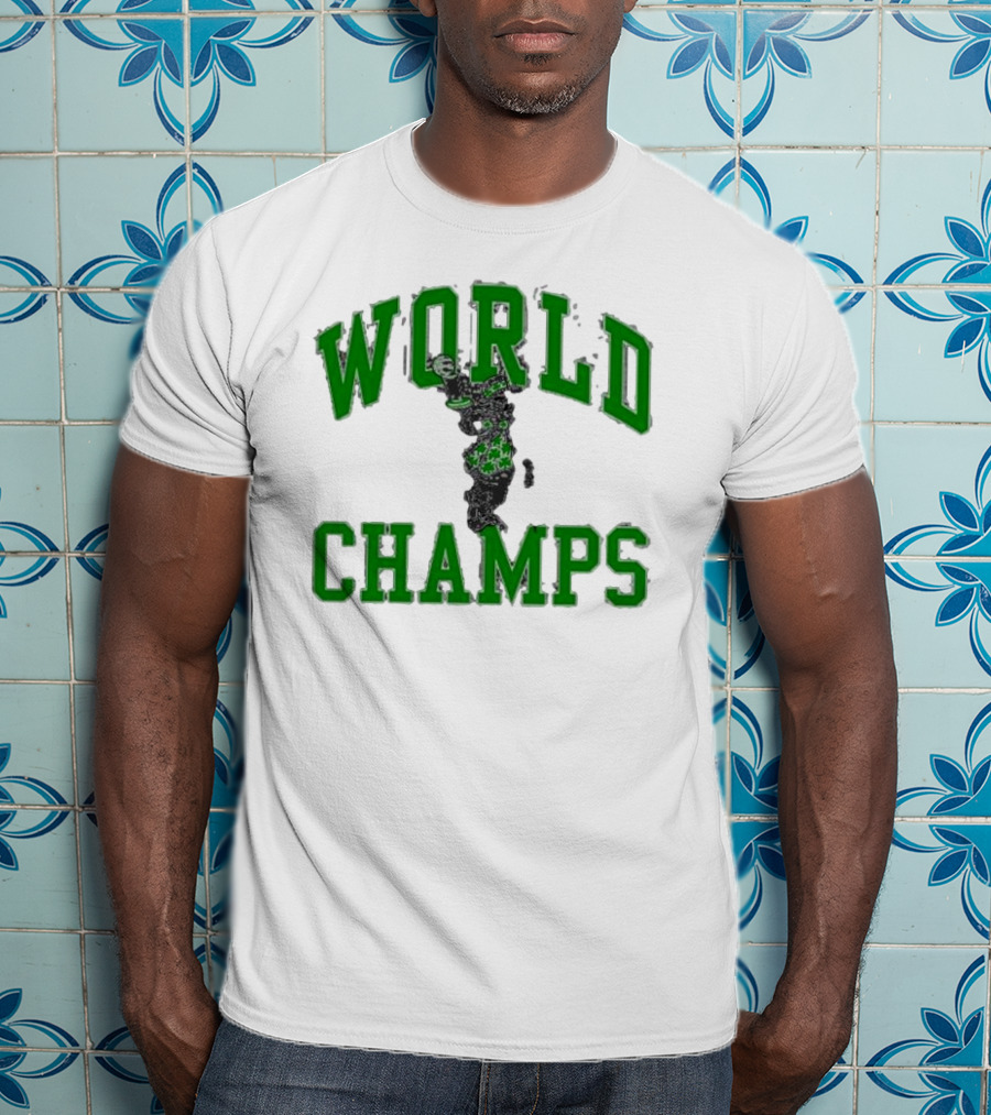 Bos World Champs Basketball Victory T-Shirt