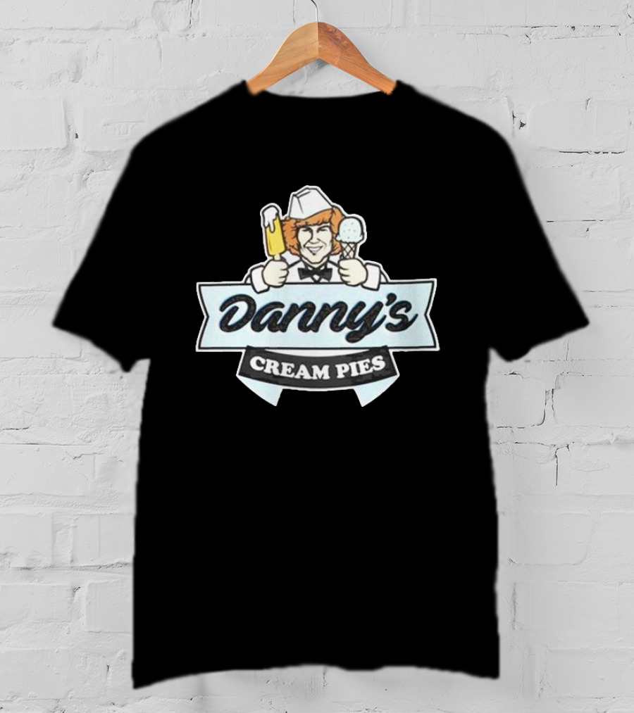 Danny Duncan Danny's Cream Pies Ice Cream Character T-Shirt