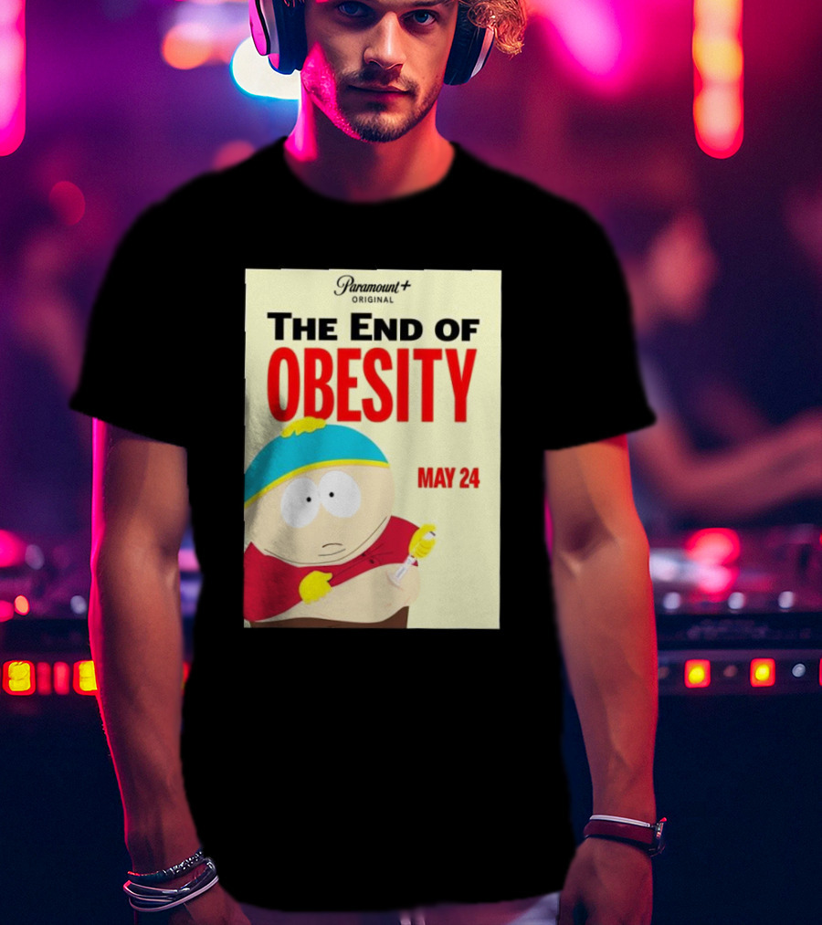 Paramount Original The End Of Obesity May 24 Featuring Iconic Cartoon Character T-Shirt