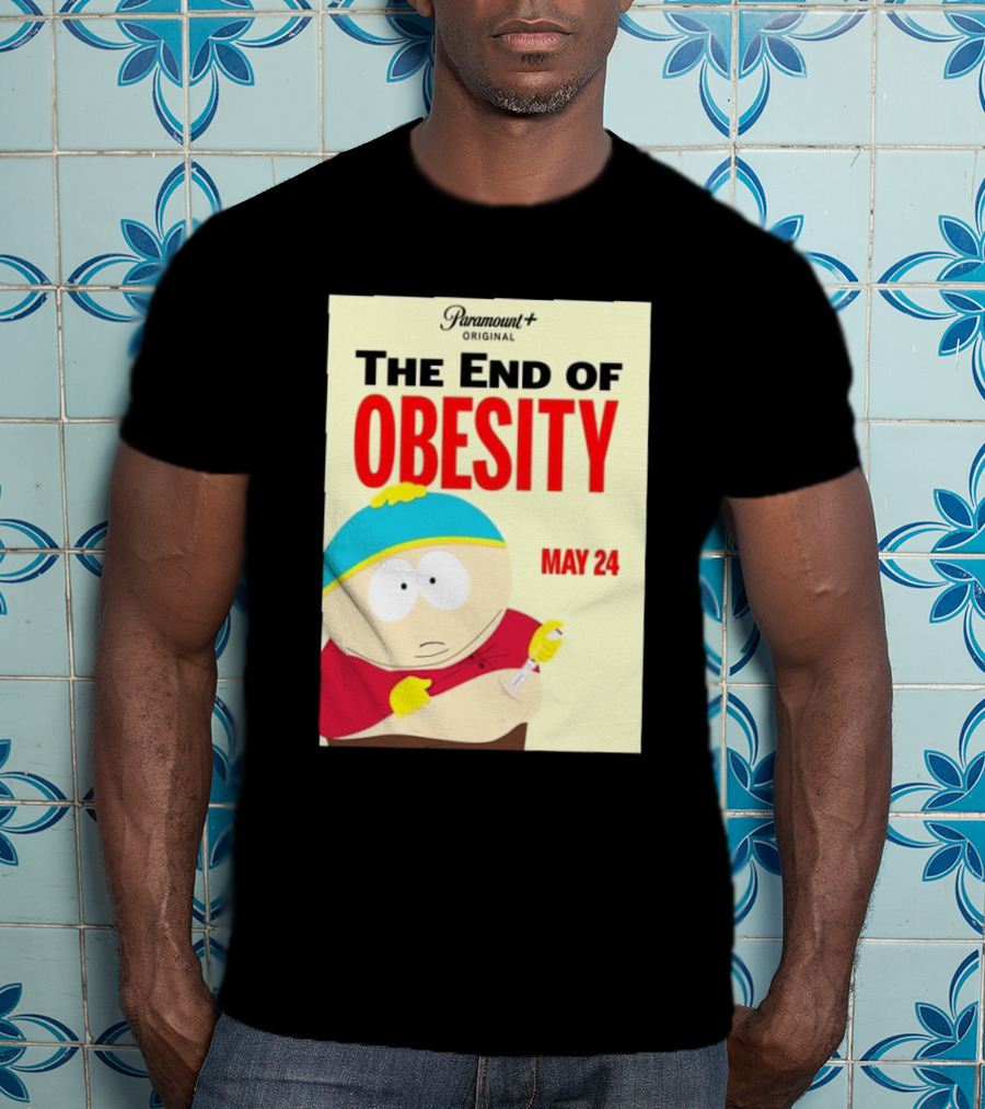 Paramount Original The End Of Obesity May 24 Featuring Iconic Cartoon Character T-Shirt