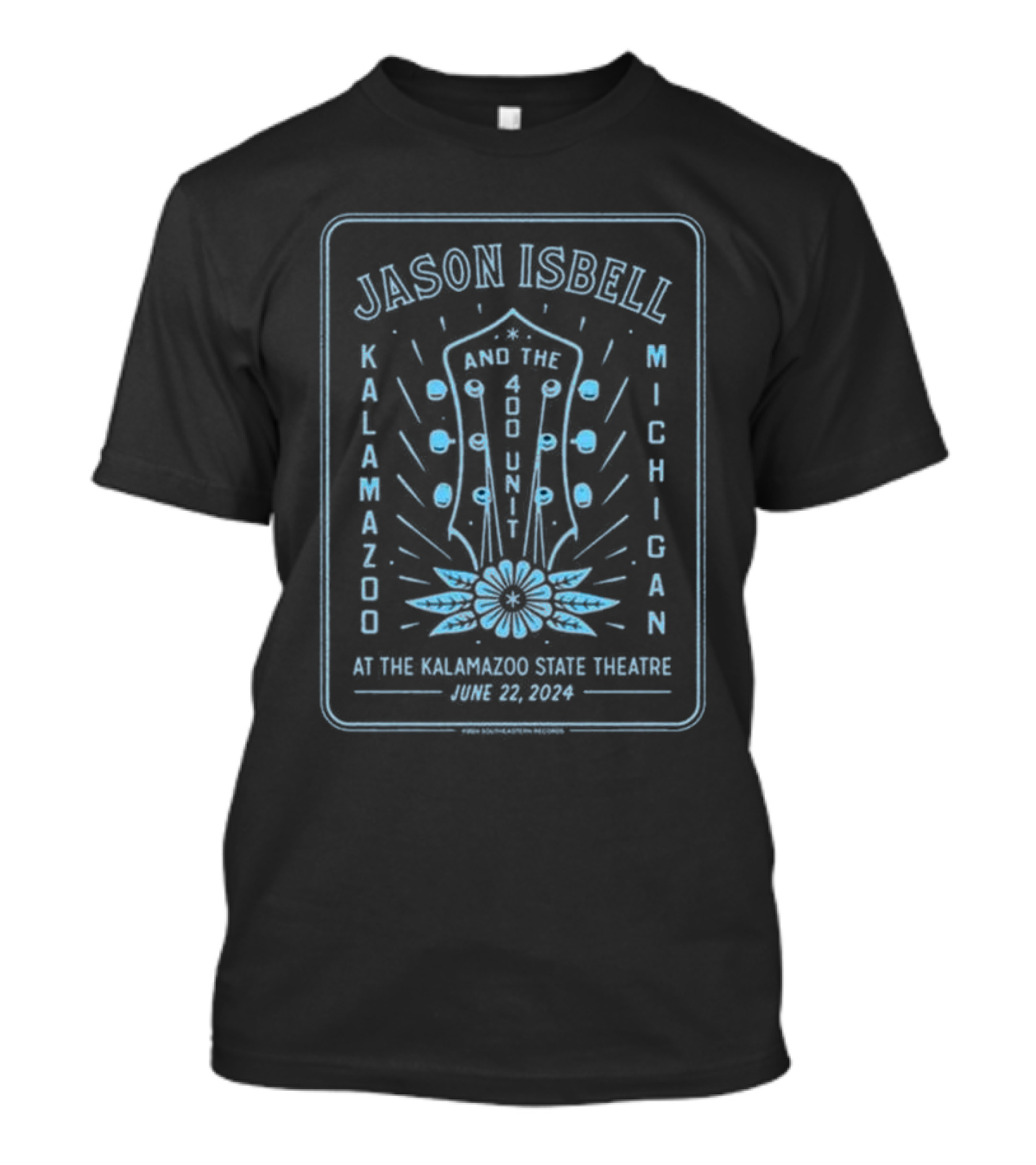 Jason Isbell And The 400 Unit Kalamazoo State Theatre Michigan June 22 T-Shirt