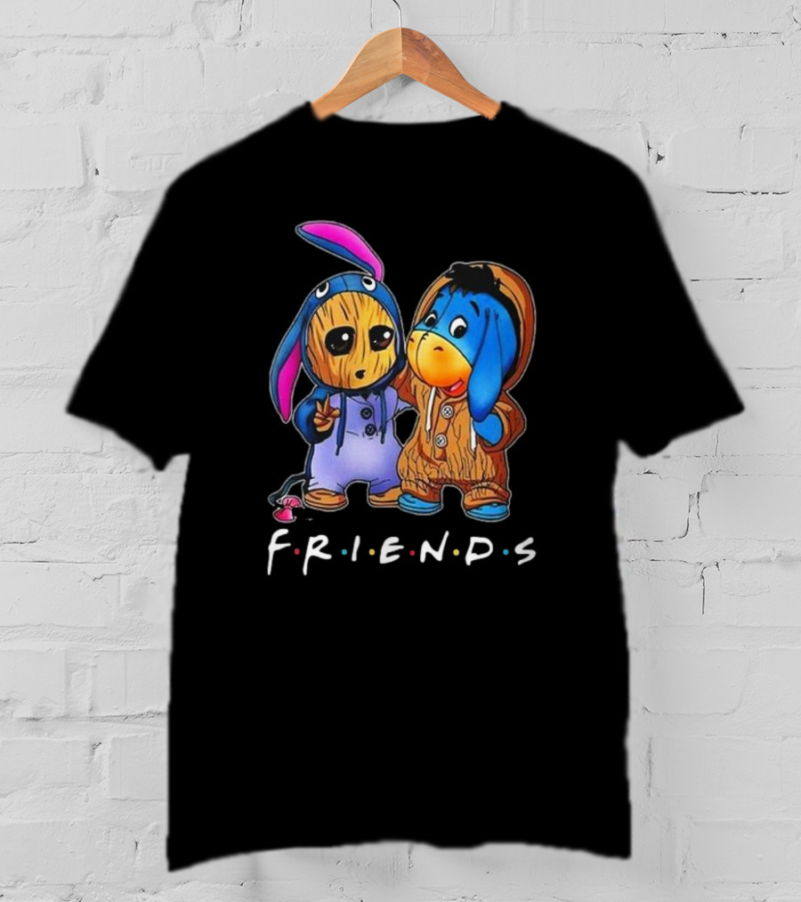 Groot Eeyore Friends Best Buddies Forever T-Shirt