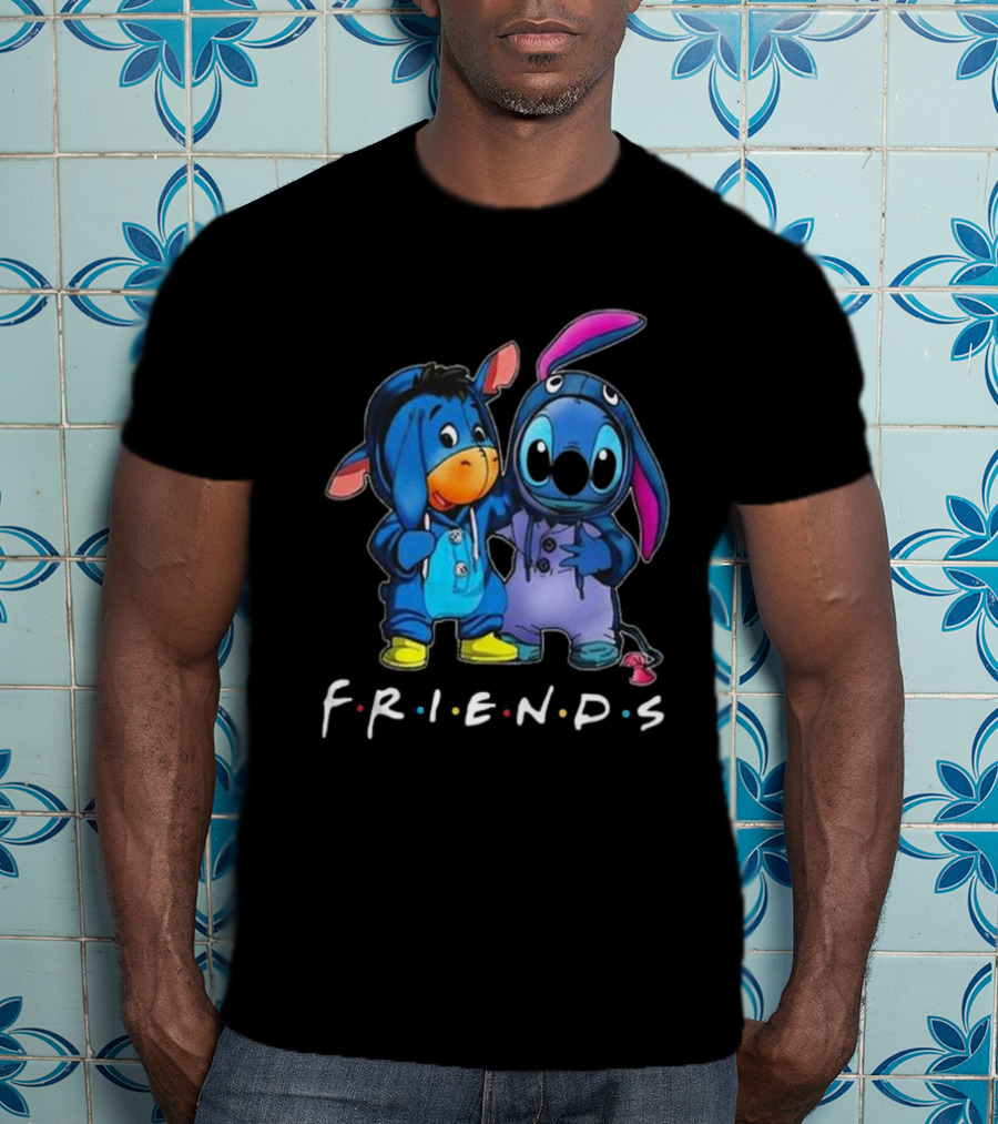 Eeyore Stitch Best Friends For Life F.R.I.E.N.D.S T-Shirt