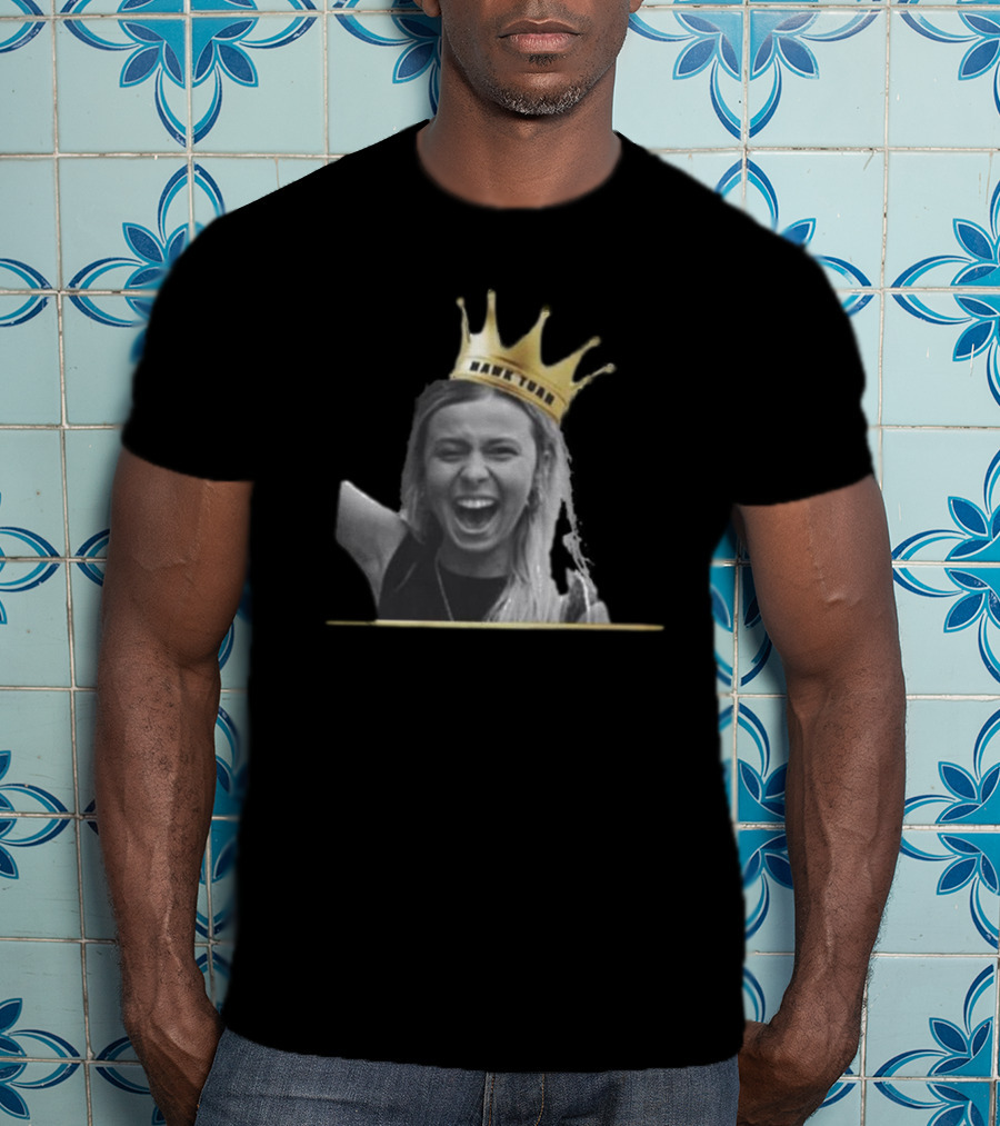 Hawk Tuah Crowned King Spit On That Thang 24 T-Shirt