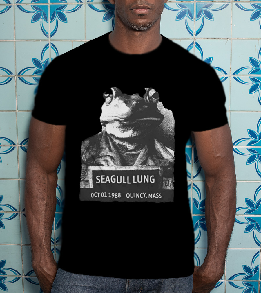 Mrballen Wearing Seagull Lung Oct 01 1988 Quincy Mass T-Shirt