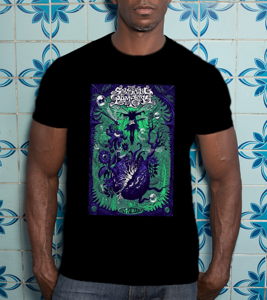 The Smashing Pumpkins Gothic Rotterdam Ahoy Psychedelic T-Shirt