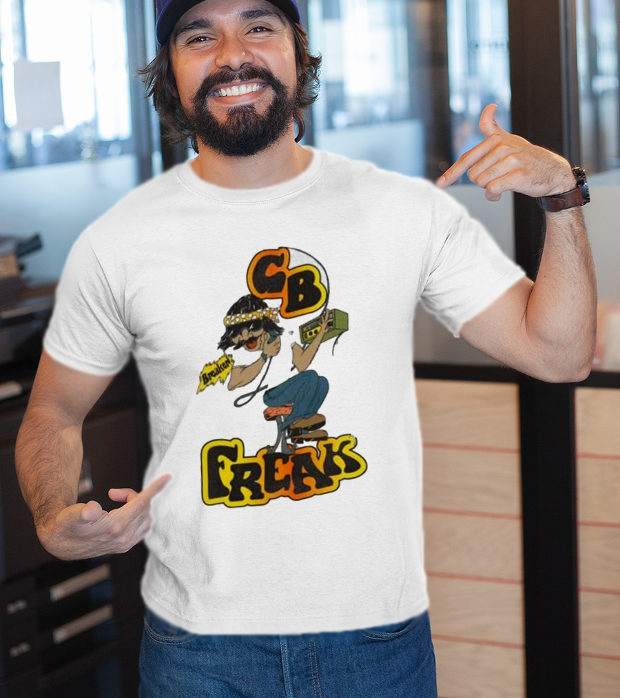 CB FREAK Breaker Trucker CB Radio Enthusiast T-Shirt