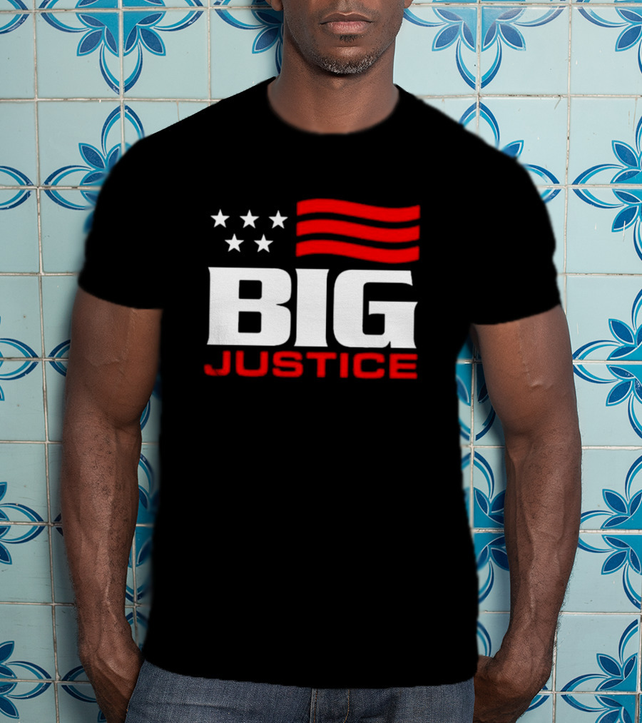 BIG JUSTICE American Flag T-Shirt