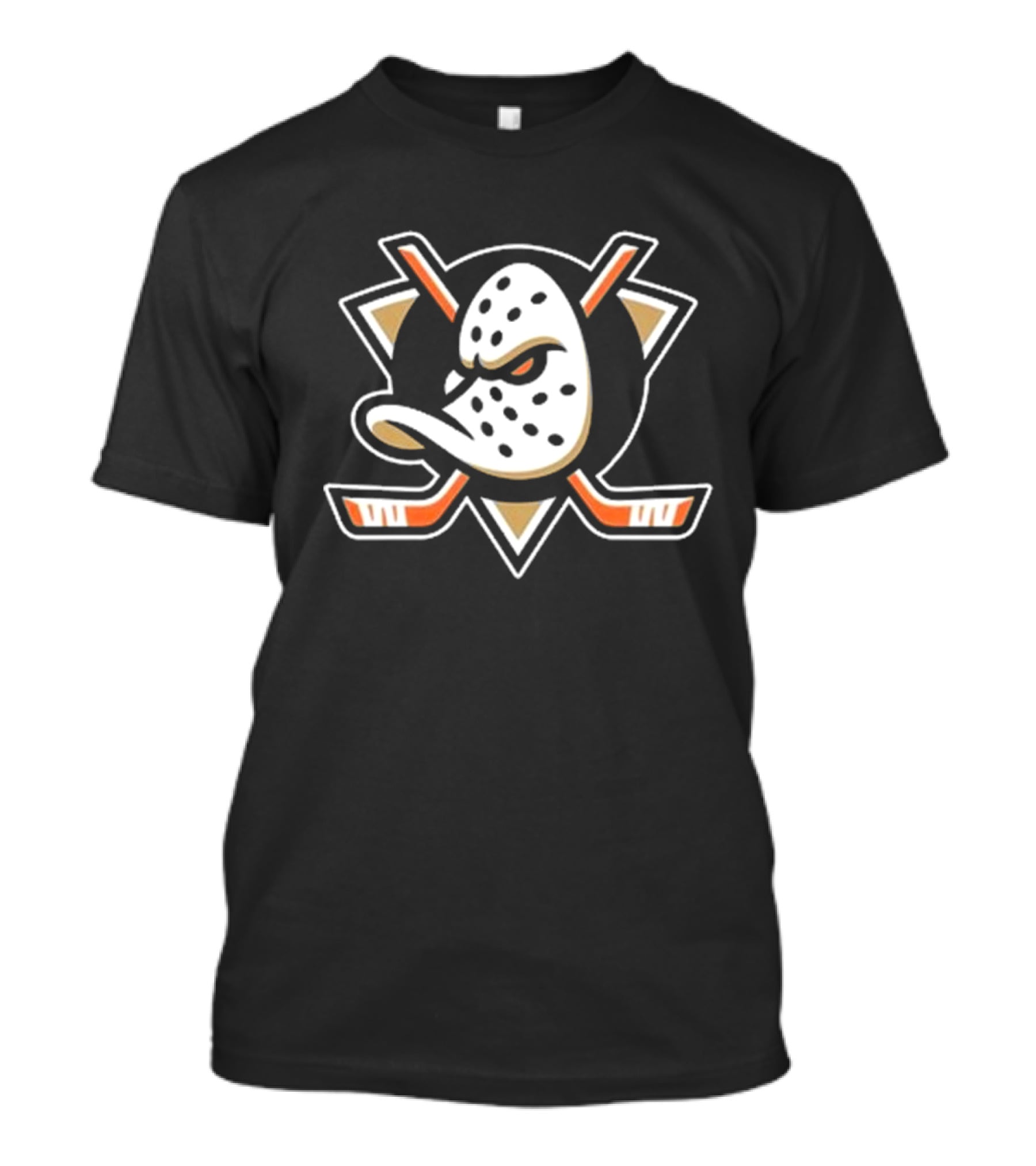 Anaheim Ducks Classic Hockey Mask Emblem Essential T-Shirt
