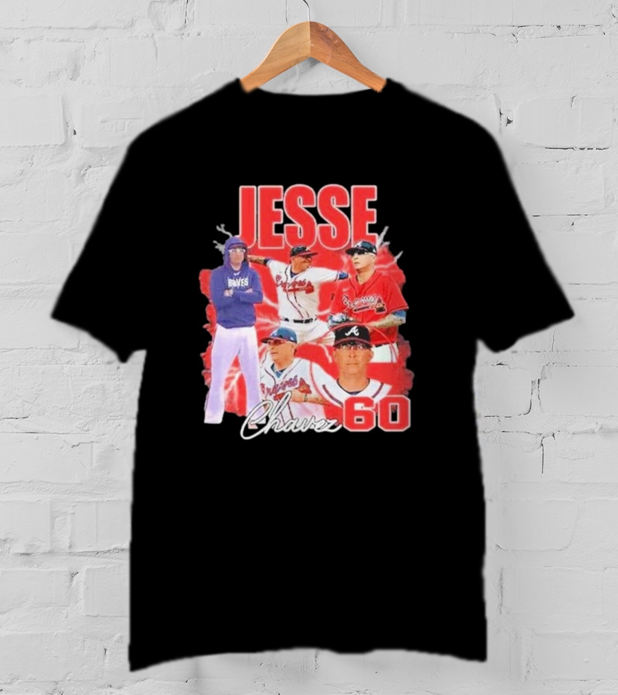 Braves Jesse Chavez 60 T-Shirt