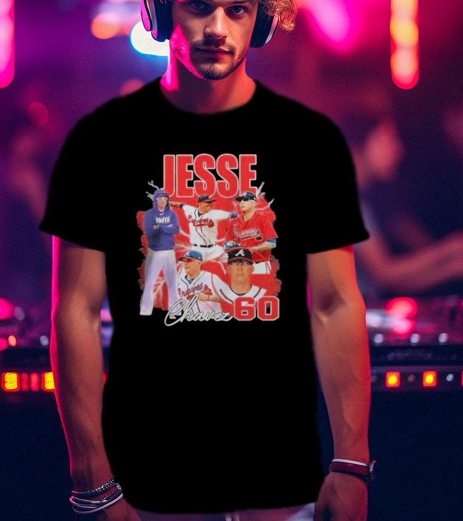 Braves Jesse Chavez 60 T-Shirt