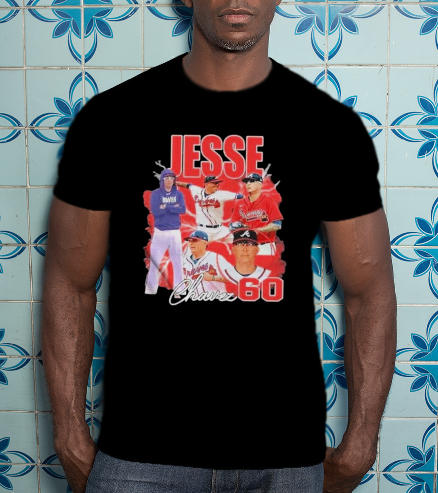 Braves Jesse Chavez 60 T-Shirt