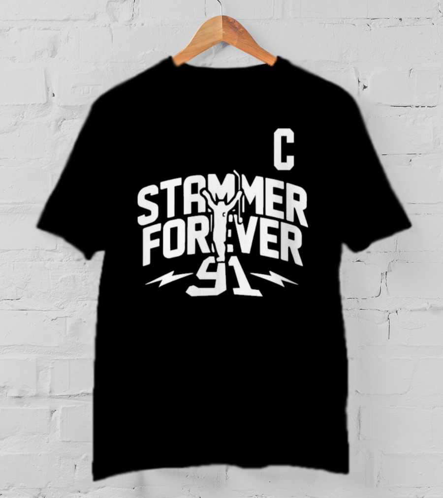 Stammer Forever 91 Hockey Captain Tribute Thank You Stammer T-Shirt