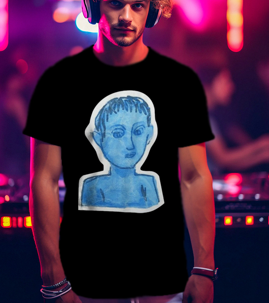 Hardest Fit Pics Blue Boii Iconic Blue T-Shirt