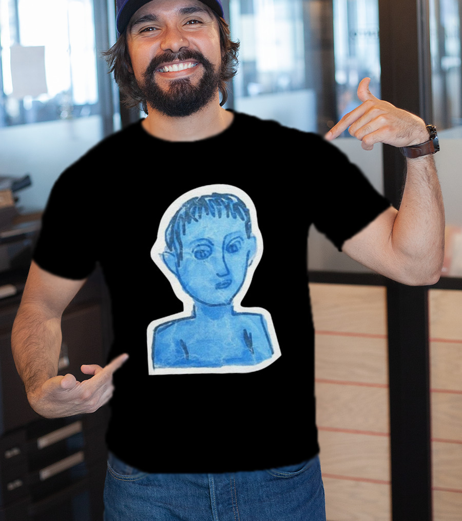 Hardest Fit Pics Blue Boii Iconic Blue T-Shirt