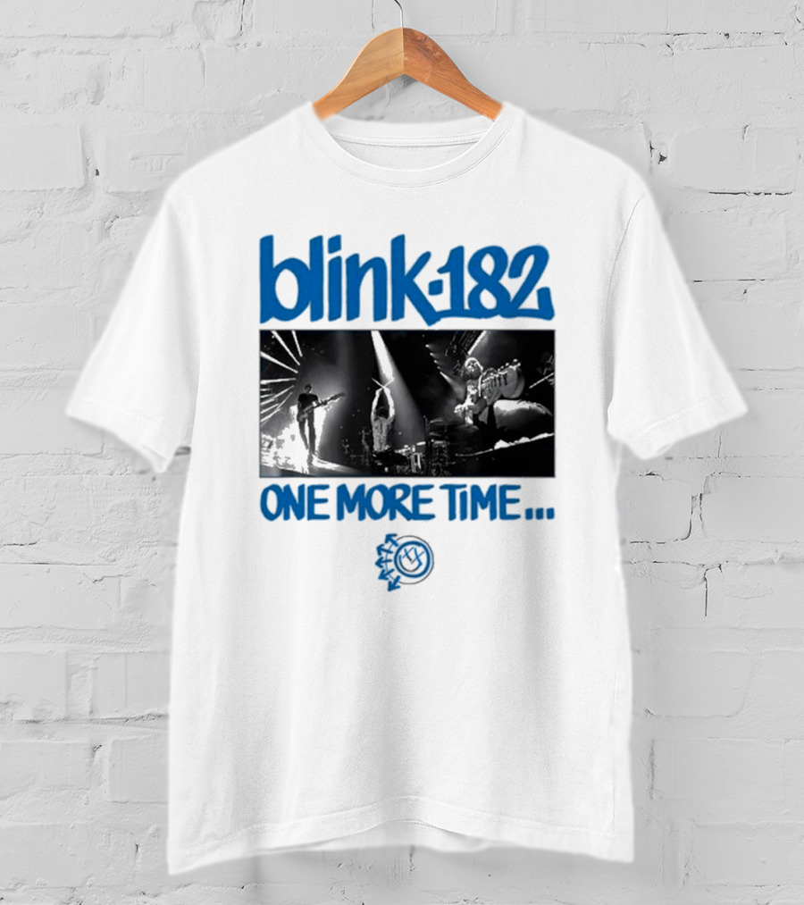 Blink-182 One More Time Concert Photo T-Shirt