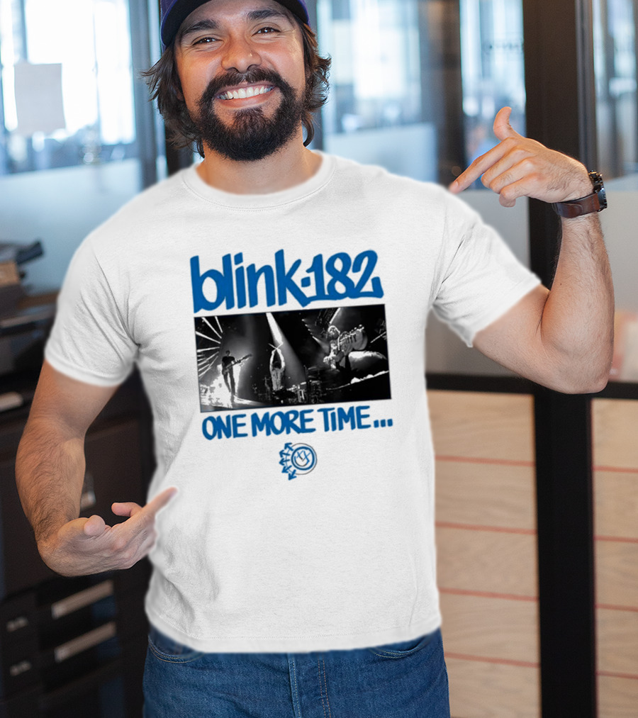 Blink-182 One More Time Concert Photo T-Shirt