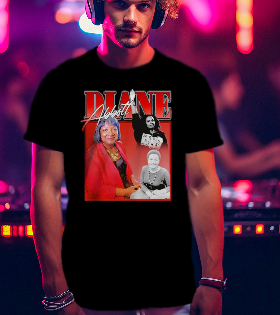 Diane Abbott Empowerment Portrait Collage T-Shirt