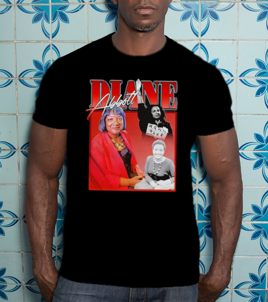 Diane Abbott Empowerment Portrait Collage T-Shirt