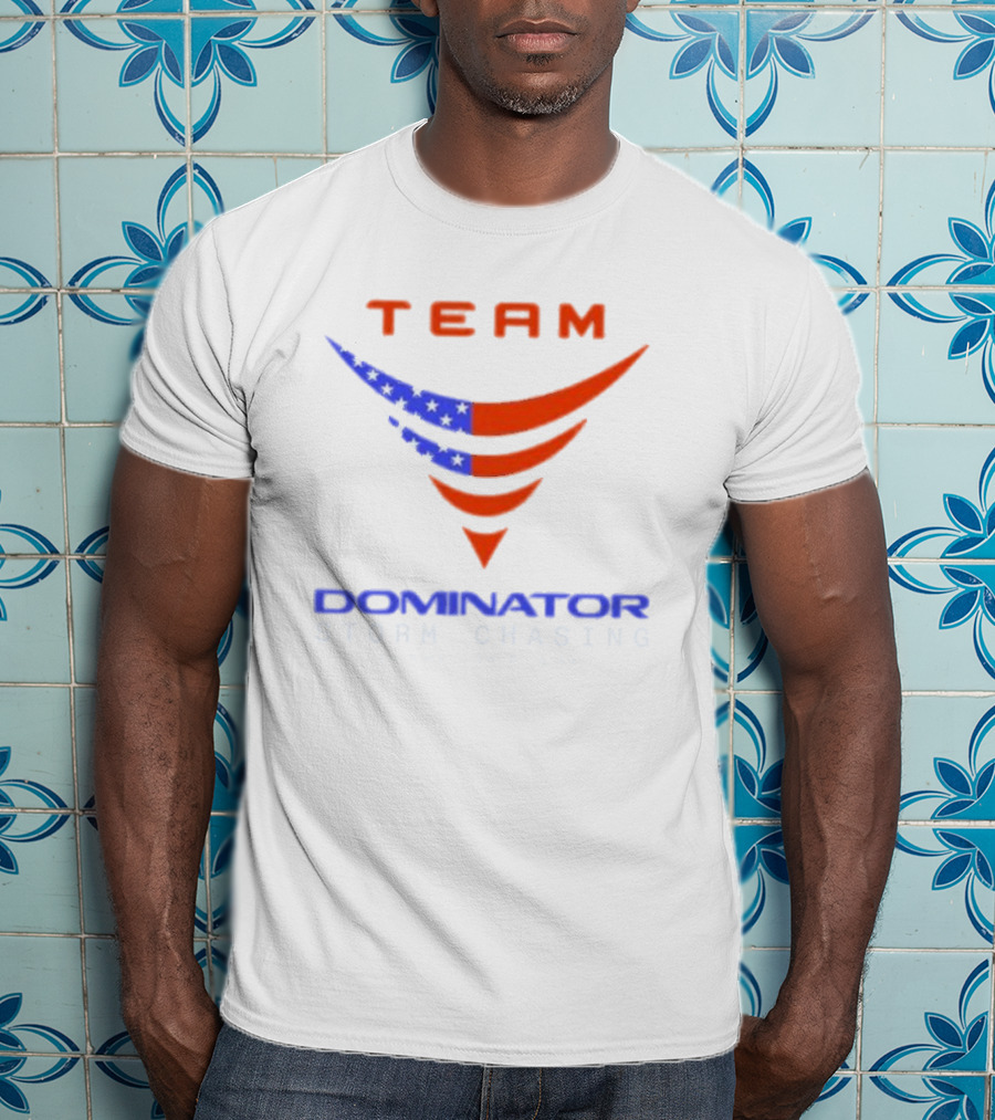Team Dominator Storm Chasing American Reed Timmer PhD T-Shirt